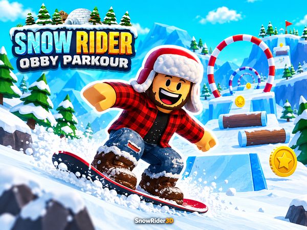 Play Snow Rider Obby Parkour